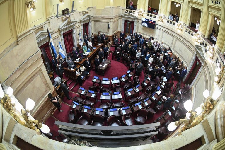 Recinto del Senado de la Nación Argentina