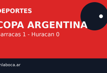 COPA ARGENTINA - Barracas 1 - Huracan 0