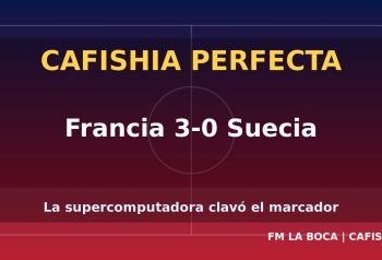 CAFISHIA PERFECTA - Francia 3-0 Suecia