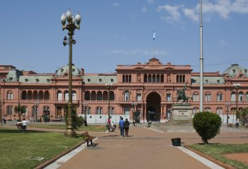 Casa Rosada, sede del Poder Ejecutivo Nacional
