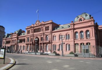 Casa Rosada, sede del Poder Ejecutivo Nacional