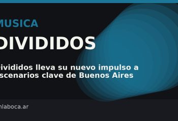Divididos lleva su nuevo impulso a escenarios clave de Buenos Aires