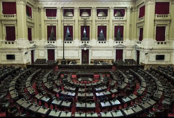 Recinto de la Cámara de Diputados de la Nación Argentina