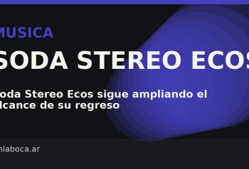 Soda Stereo Ecos sigue ampliando el alcance de su regreso