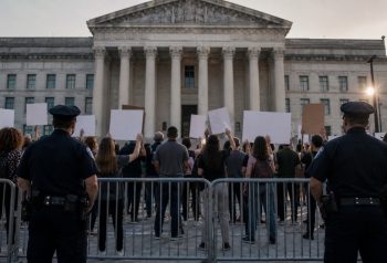 Antiterrorismo, protesta y disenso - foto editorial FM LA BOCA