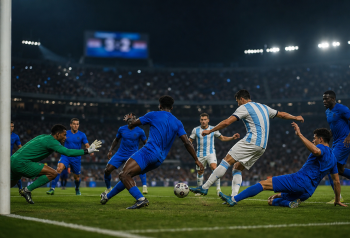 Imagen periodística generada para CAFISHIA MILONGUERA sobre Argentina 3-2 Cabo Verde