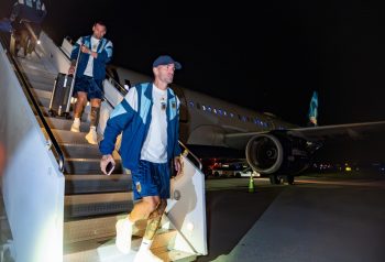 Entrenamiento de la Seleccion Argentina en la previa del cruce con Cabo Verde