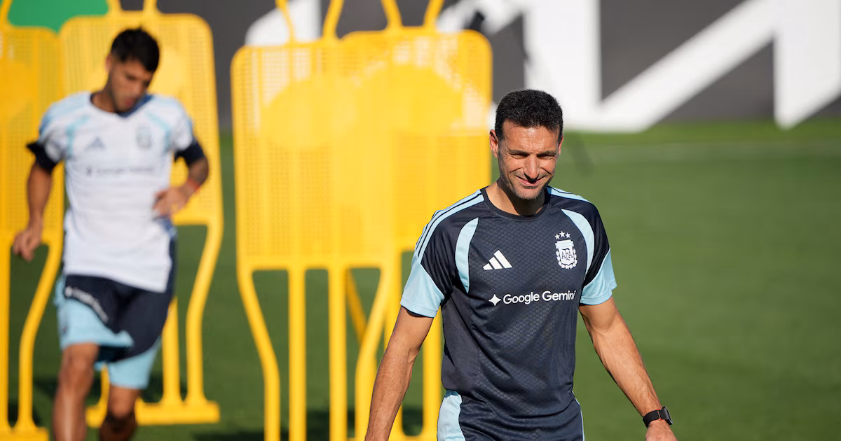 Scaloni define tres dudas para Argentina-Suiza: lateral, mediocampo y el socio de Messi