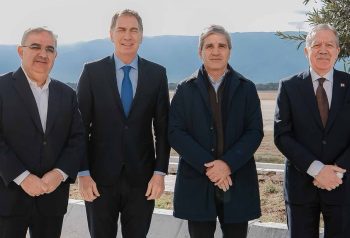 Santilli y Caputo reforzaron el acuerdo con Catamarca y Santiago del Estero con obras y rutas