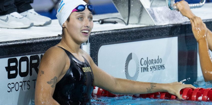 Agostina Hein hizo historia en el Pan Pacific: bronce, récord sudamericano y otra final por delante