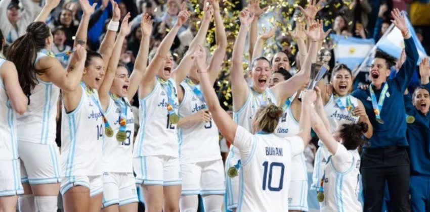 Argentina volvió a ser campeona sudamericana femenina de básquet
