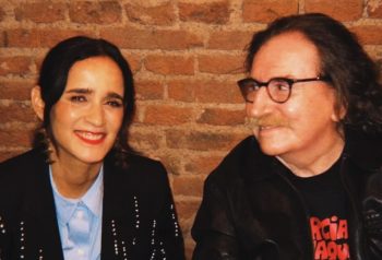 Charly García sorprendió a Julieta Venegas en Buenos Aires y volvió a quedar en el centro de la escena