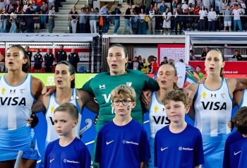 Cristina Cosentino sostuvo a Las Leonas en Bélgica y dejó otra señal de confianza