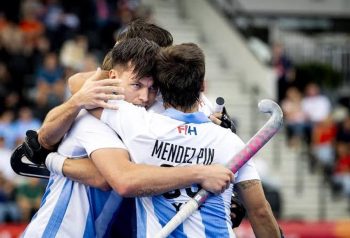Los Leones golearon a Nueva Zelanda y avanzaron en el Mundial de hockey