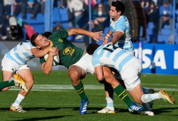 Los Pumas cayeron ante Sudáfrica y Kolisi volvió a lesionarse