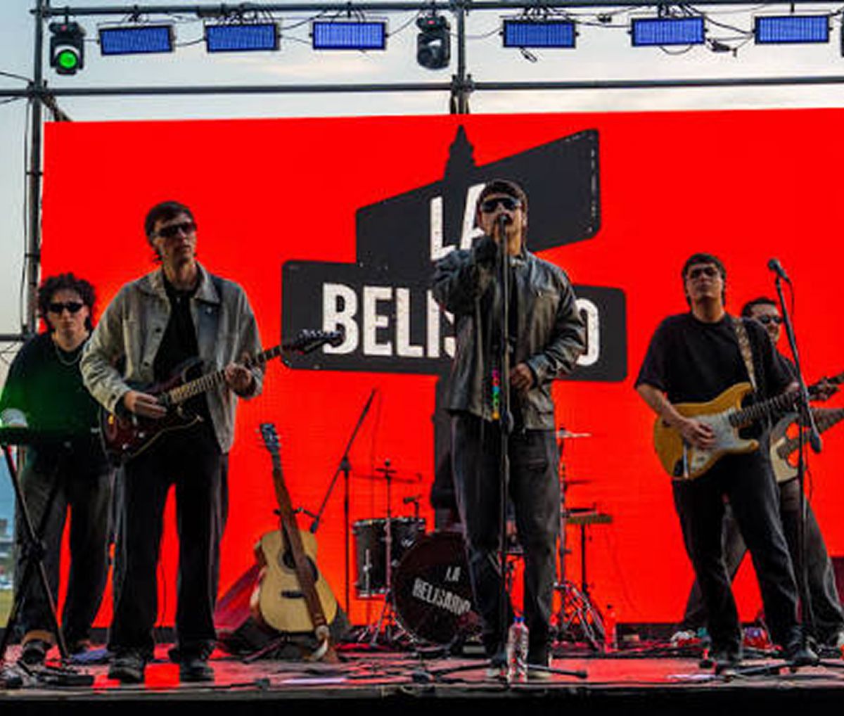 La Belisario tocando en vivo en una imagen del Norte Rock 2026