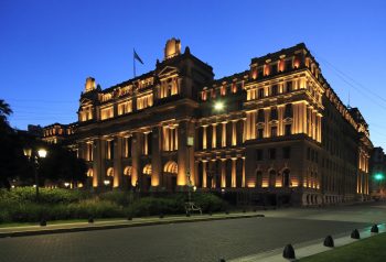 Palacio de Justicia en Buenos Aires