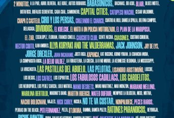 Imagen de Cosquín Rock 2027 con artistas de la grilla