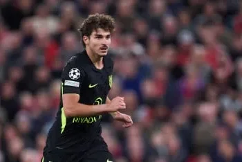 Julián Álvarez durante un partido de Atlético de Madrid