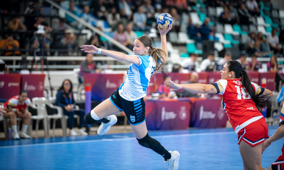 La Garra durante el debut ante Colombia en los Juegos Suramericanos