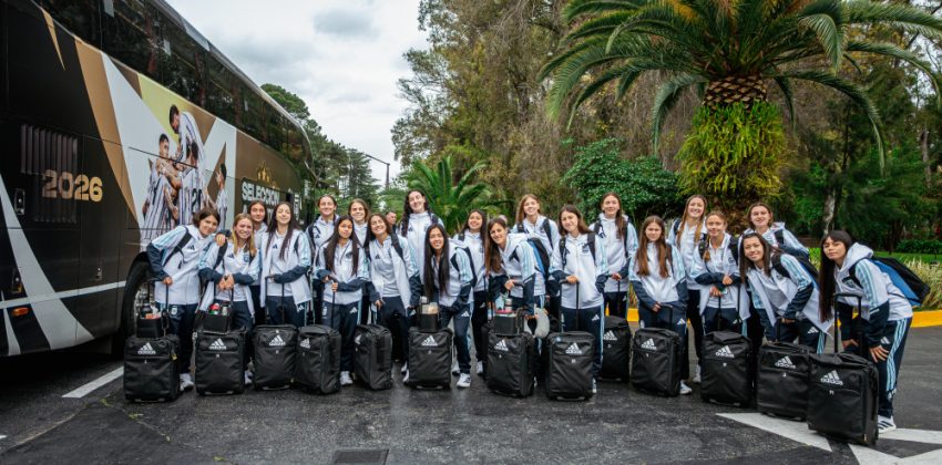 La Sub 17 femenina ya está rumbo a Marruecos para un Mundial histórico