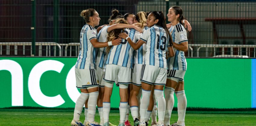 Mercedes Diz, la carta goleadora de Argentina para los octavos del Mundial Sub 17