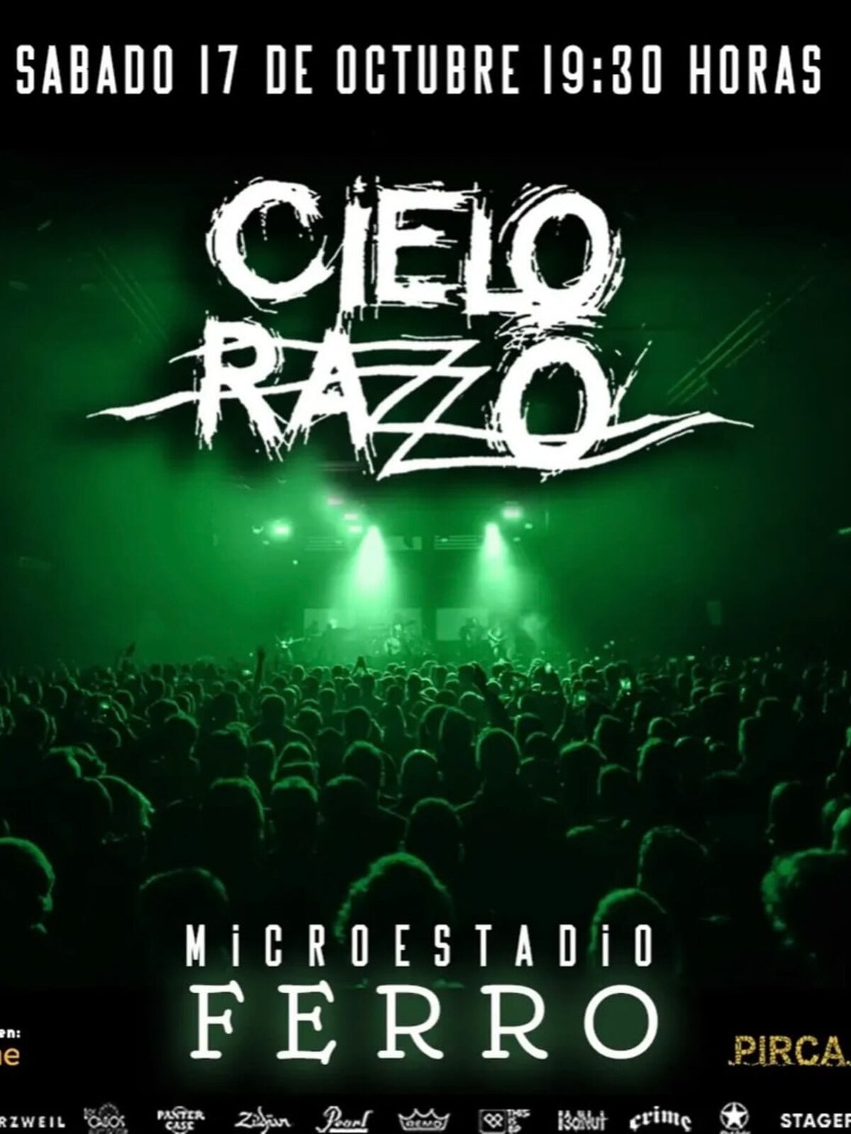 Cielo Razzo en imagen de prensa para su show en Ferro
