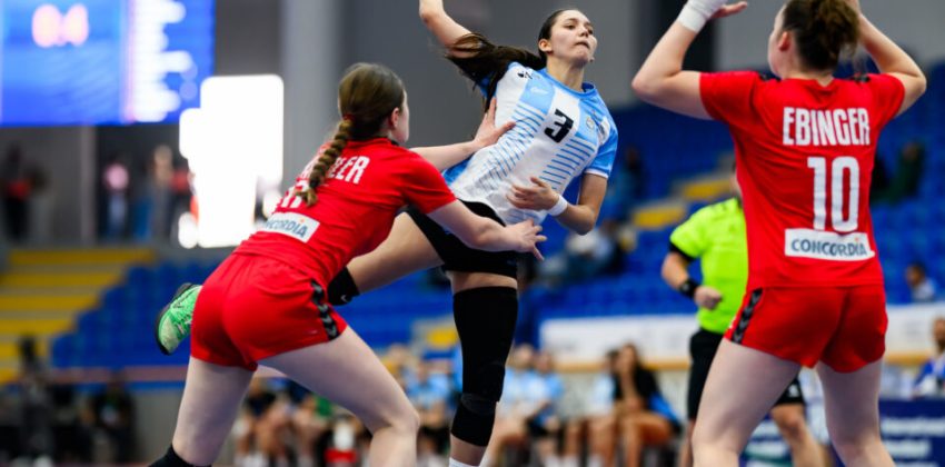 Argentina perdió con Suiza en el Mundial Sub 16 de handball y buscará recuperarse ante Rusia