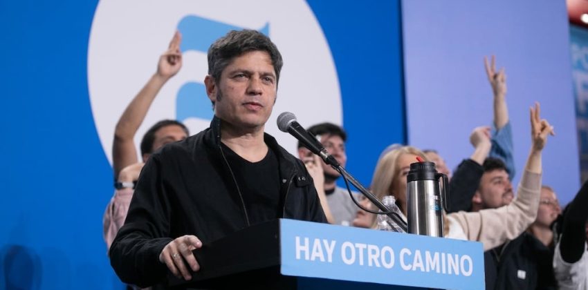 Kicillof se ofreció a recorrer el país y construir una alternativa para 2027