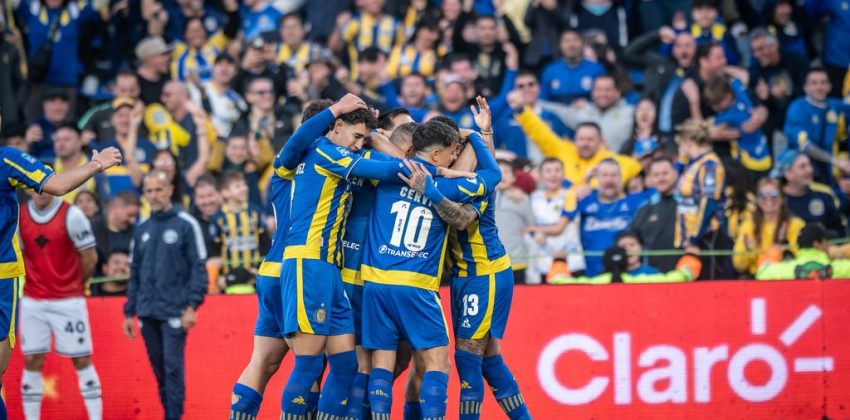 Central goleó 5-0 a Independiente Rivadavia y Di María encendió la pelea de arriba